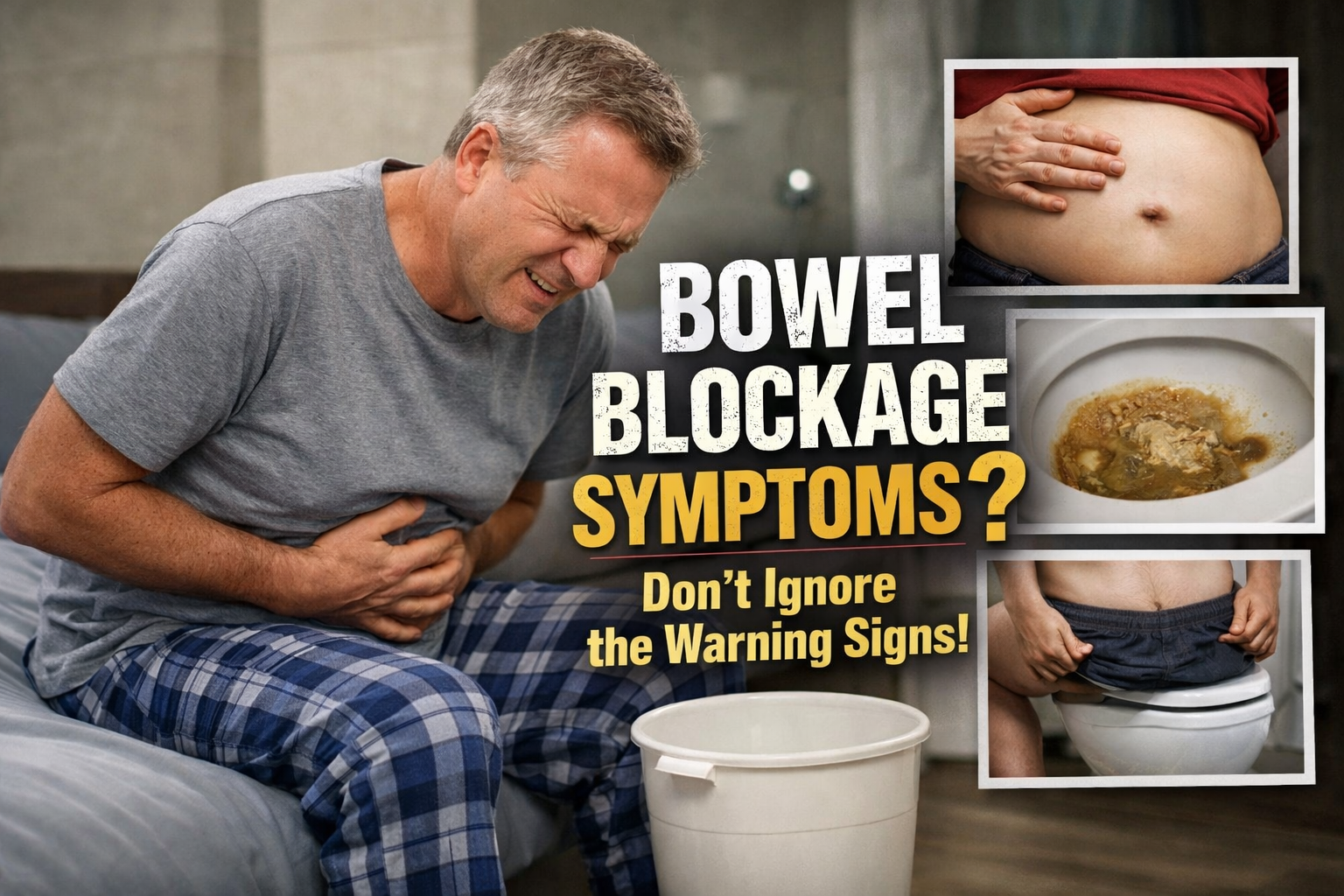 Bowel Blockage Symptoms: Warning Signs, Causes, Diagnosis, and When to Get Emergency Help
